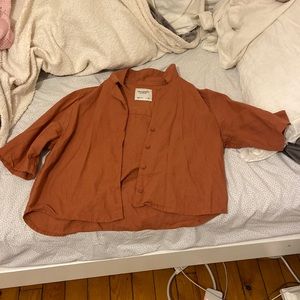 Worn once: Abercrombie button up (short sleeved)
